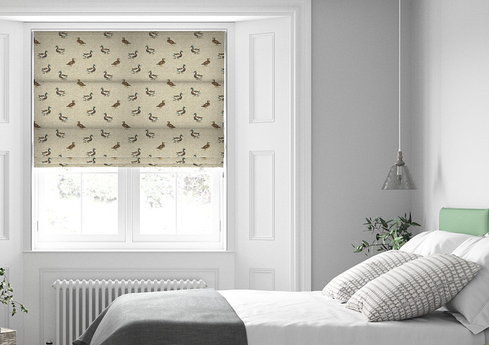 Mallard, Natural - Roman Blind - Image 3